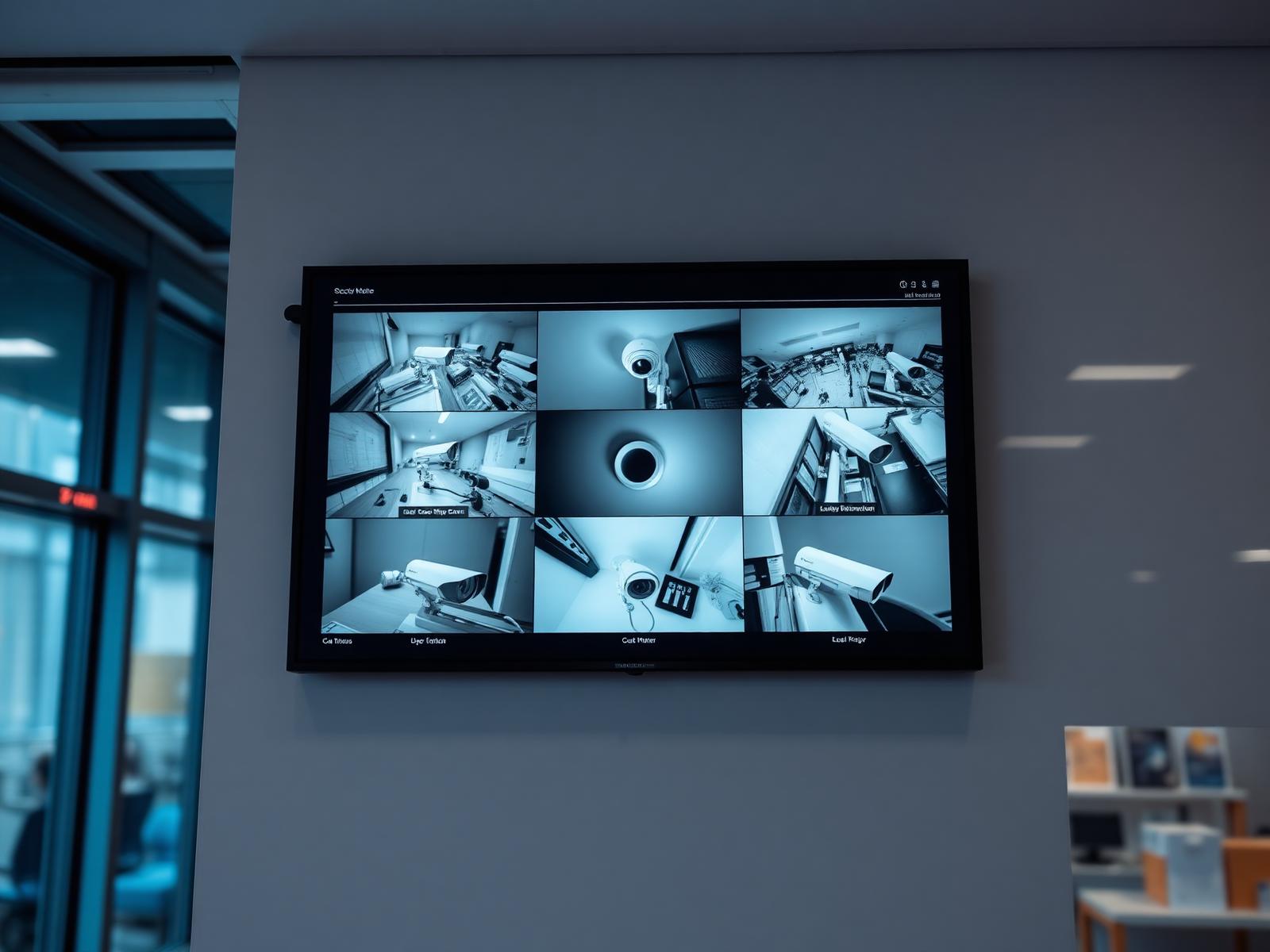 CCTV monitoring interface